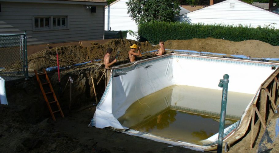 Swimming Pool Wall Replacement