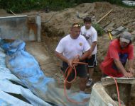 Swimming pool wall, liner and coping replacement Thomas pool services