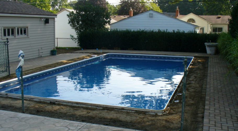 Wood Wall Swimming Pool Replacement Livonia