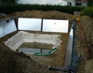 Installing New Galvanized Pool Walls Thomas Pool Service